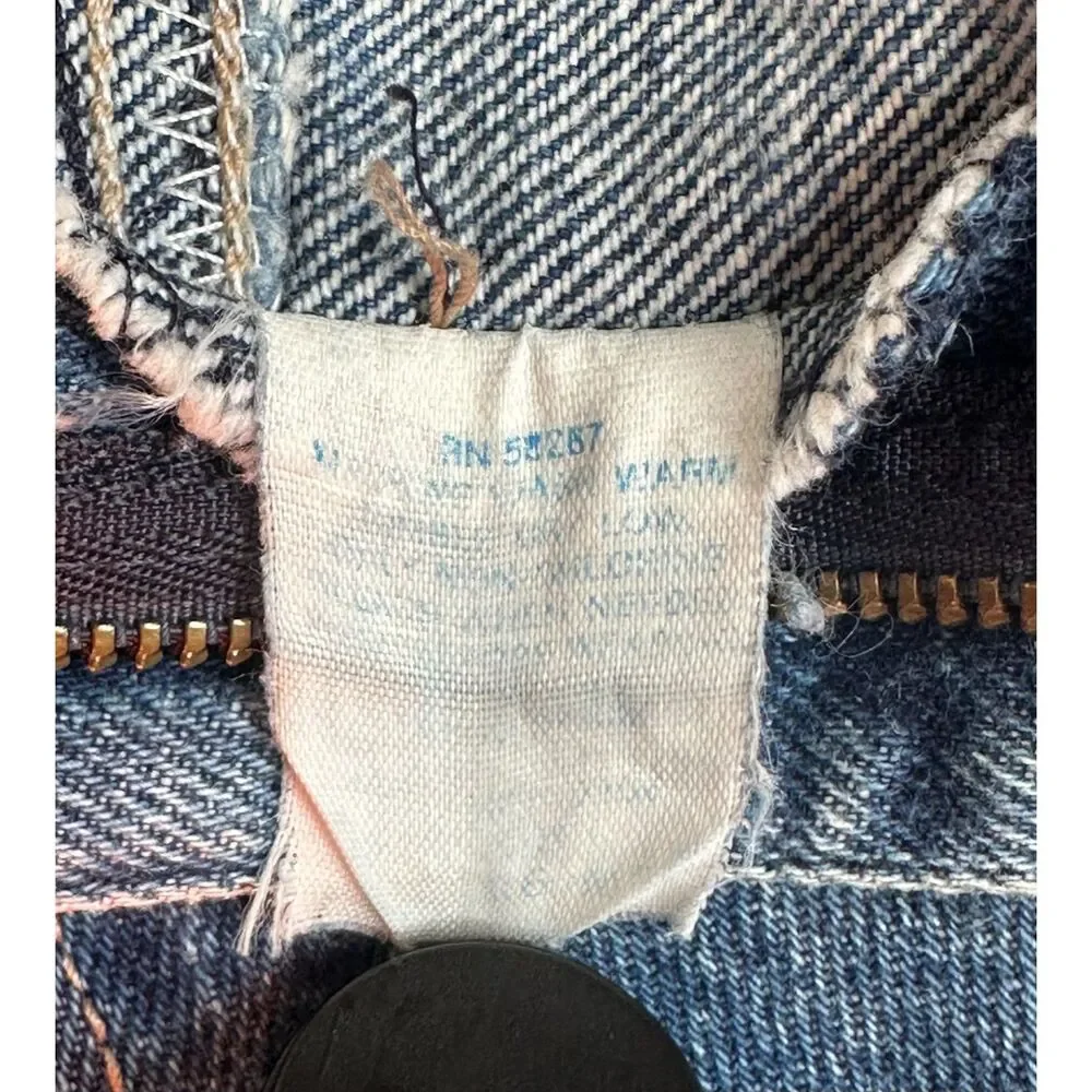 Vintage 70s Women's Denim, Natchez, Cut-off Jean Shorts,‎ Made in USA, High-rise
